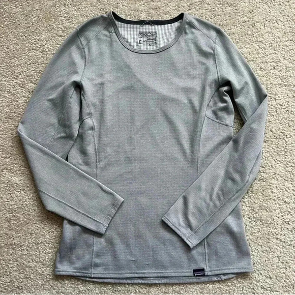 Patagonia Capilene BaseLayer Mid weight Polartec Gray Women Size Small STY44435 - Picture 1 of 16